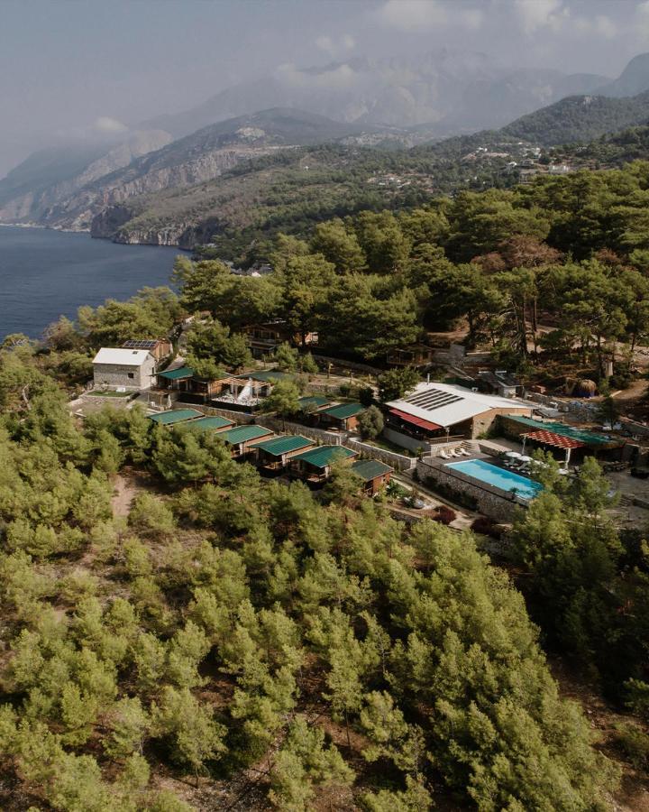 Rocas Roja Beach Hotel Faralya Exterior foto